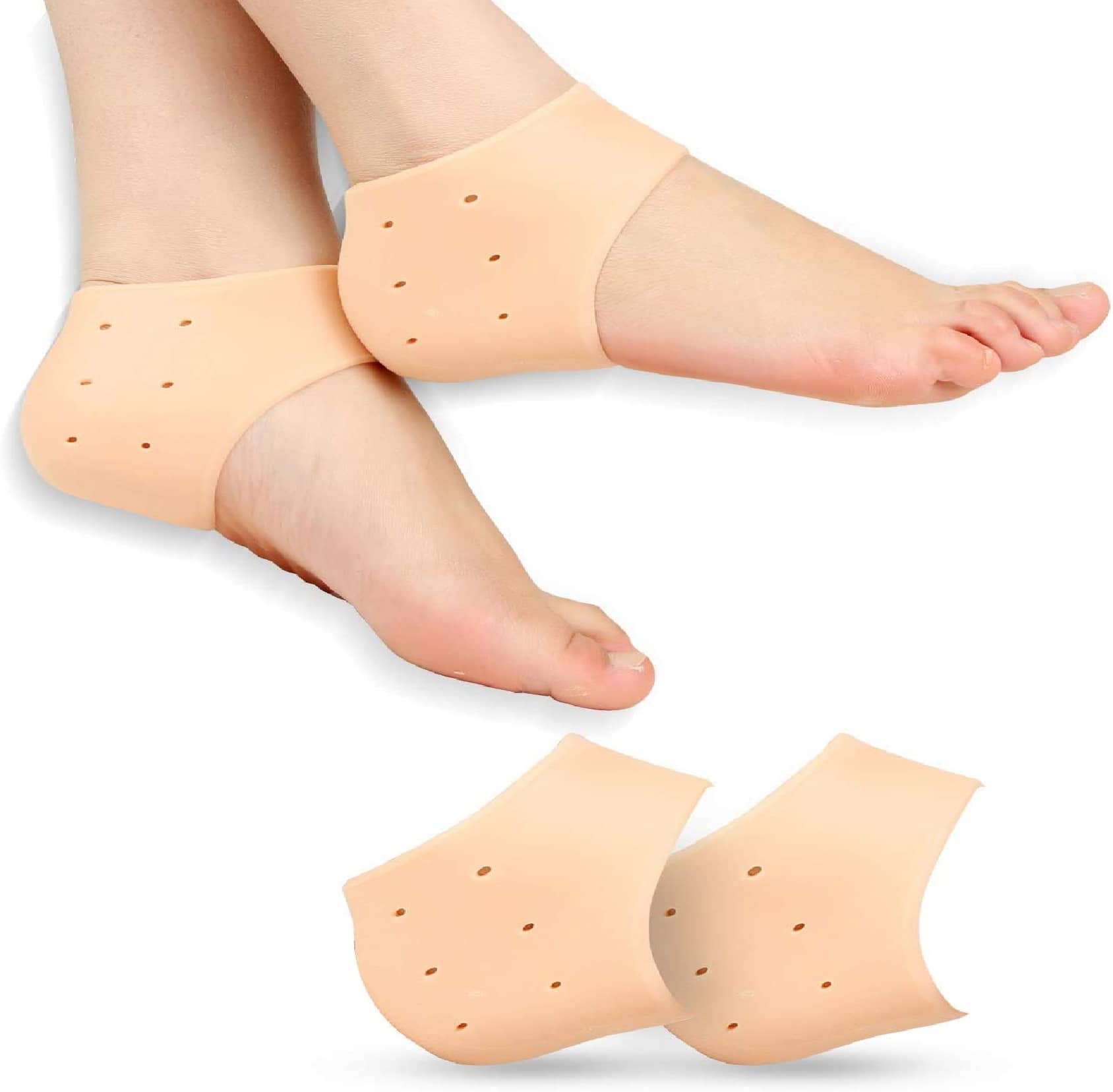 Purastep Foot Protector ( Free Size - Size ) Beige - Pack of 1