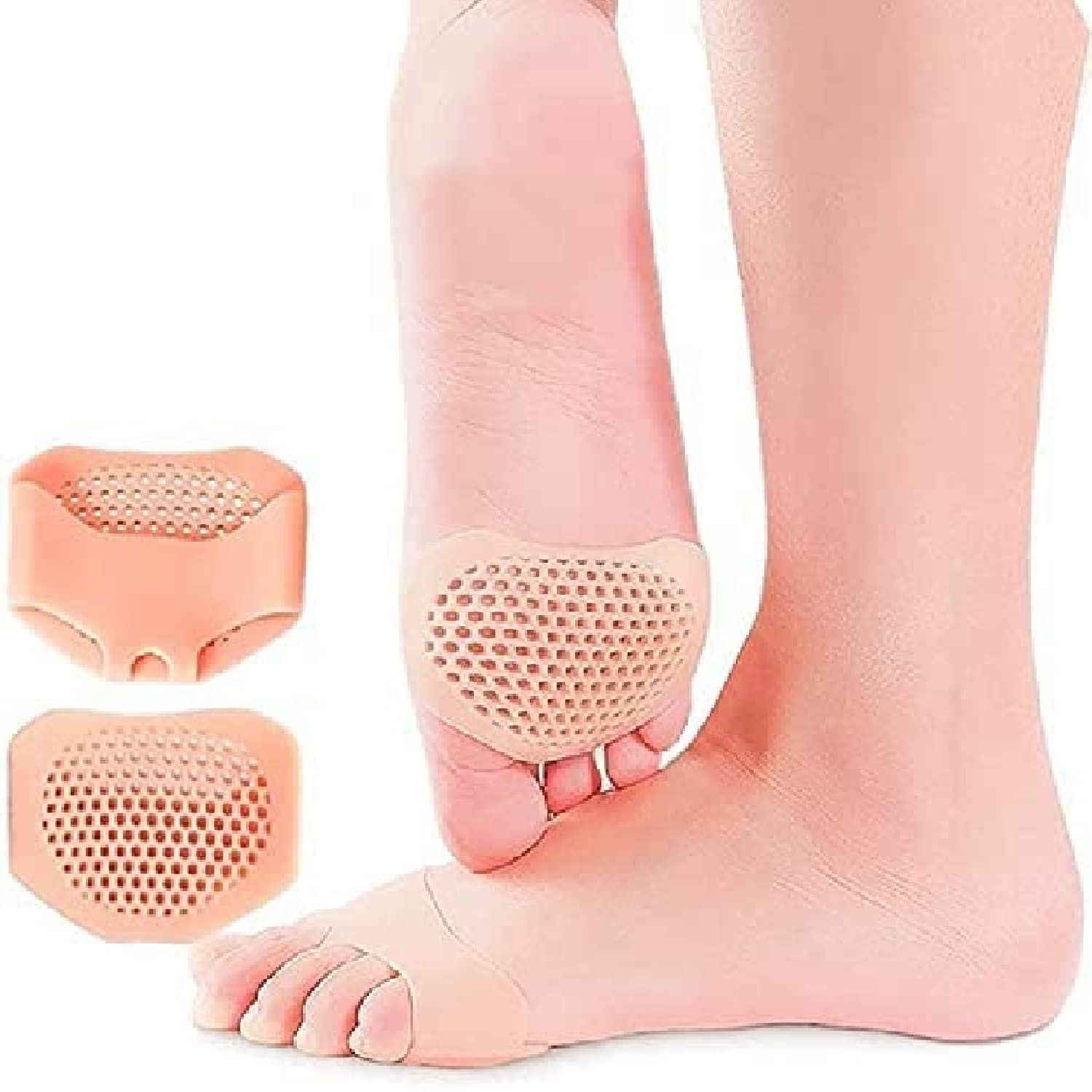 Purastep Foot Protector ( Free Size - Size ) Beige - Pack of 1