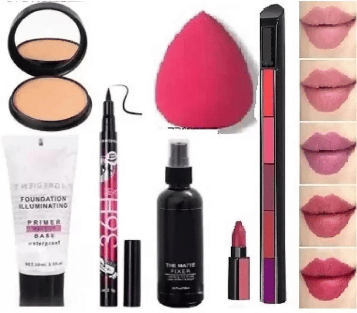     			Venus Traders Makeup Kit ( 5 )