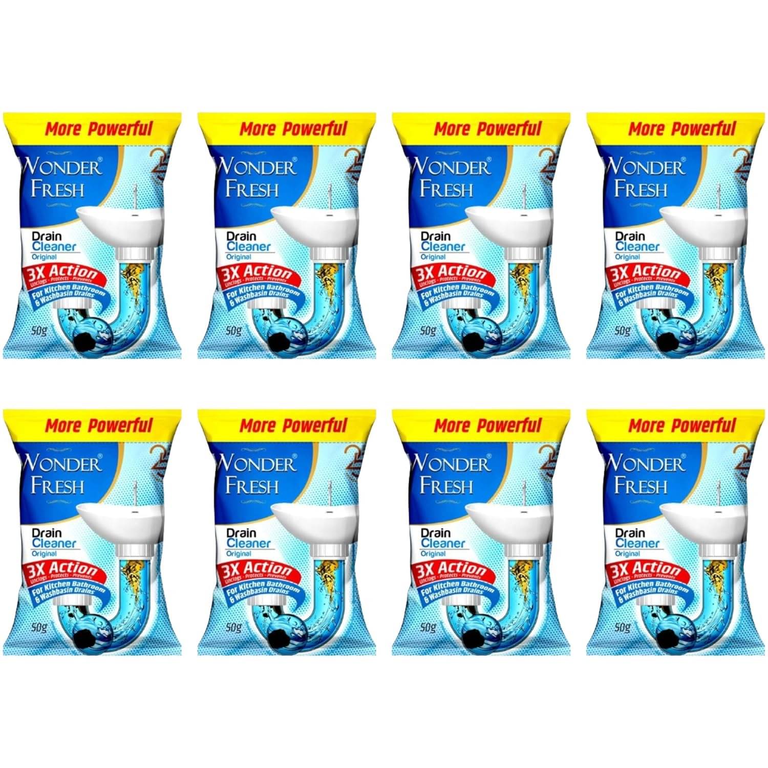     			Wonder Fresh Polyester Drain Cleaner