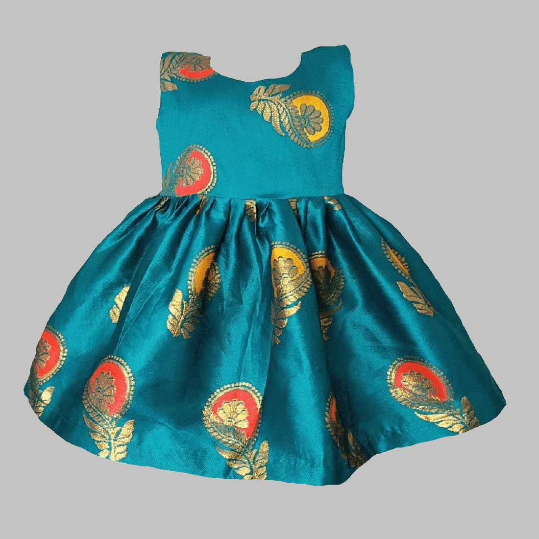 harshvardhanmart.com Cotton Blend Frock For Girls ( Pack of 1 , Olive Green ) harshvardhanmart.com Cotton Blend Frock For Girls ( Pack of 1 , Olive Green )