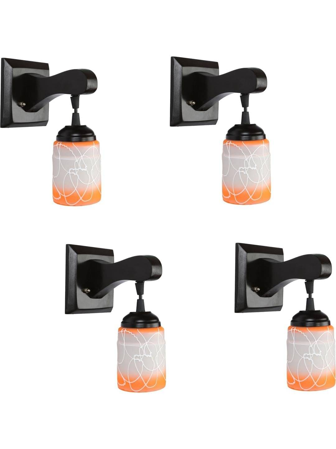 AFAST Multicolor Swing Arm Wall Light ( Pack of 4 ) AFAST Multicolor Swing Arm Wall Light ( Pack of 4 )