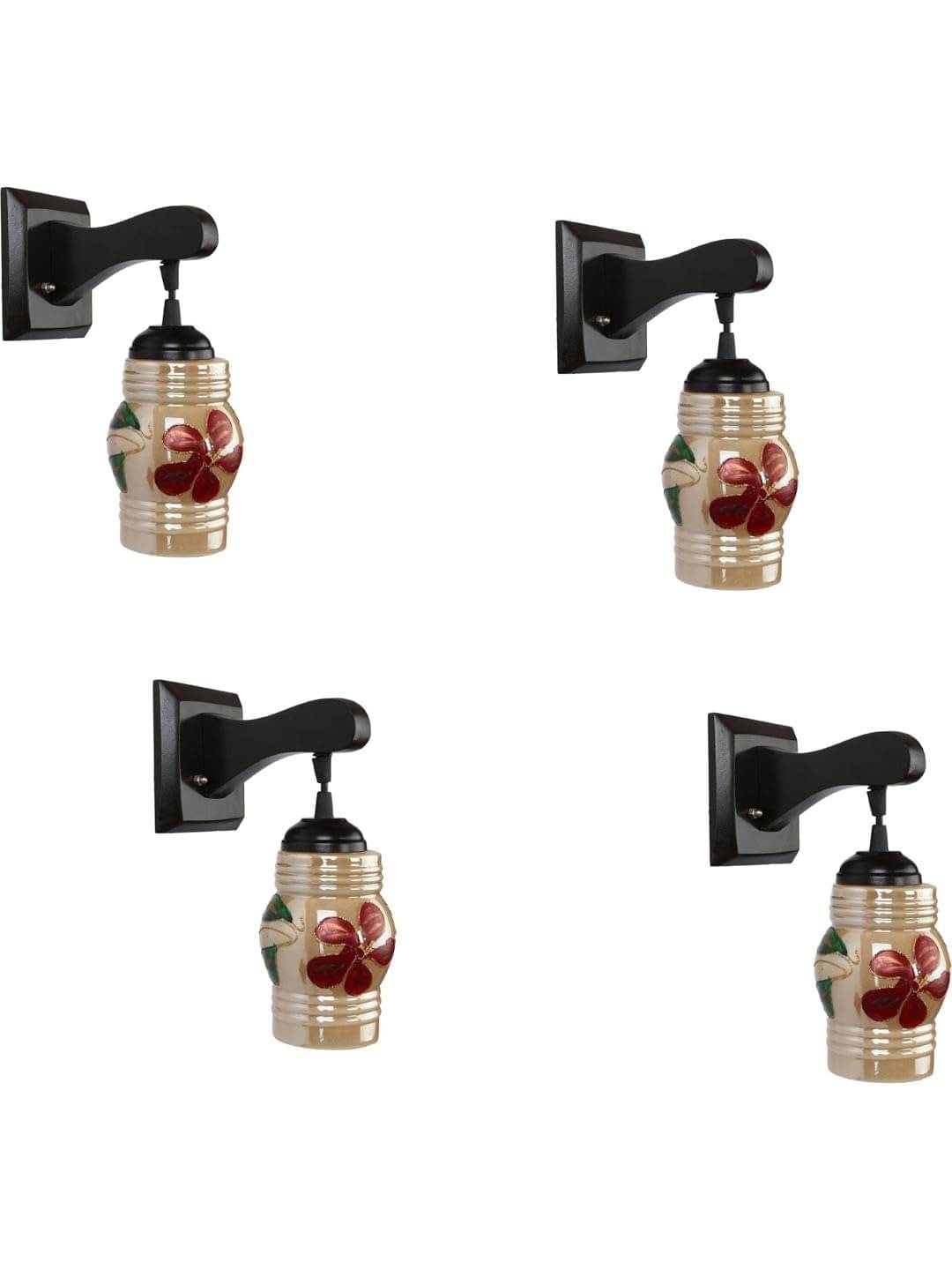     			AFAST Multicolor Swing Arm Wall Light ( Pack of 4 )