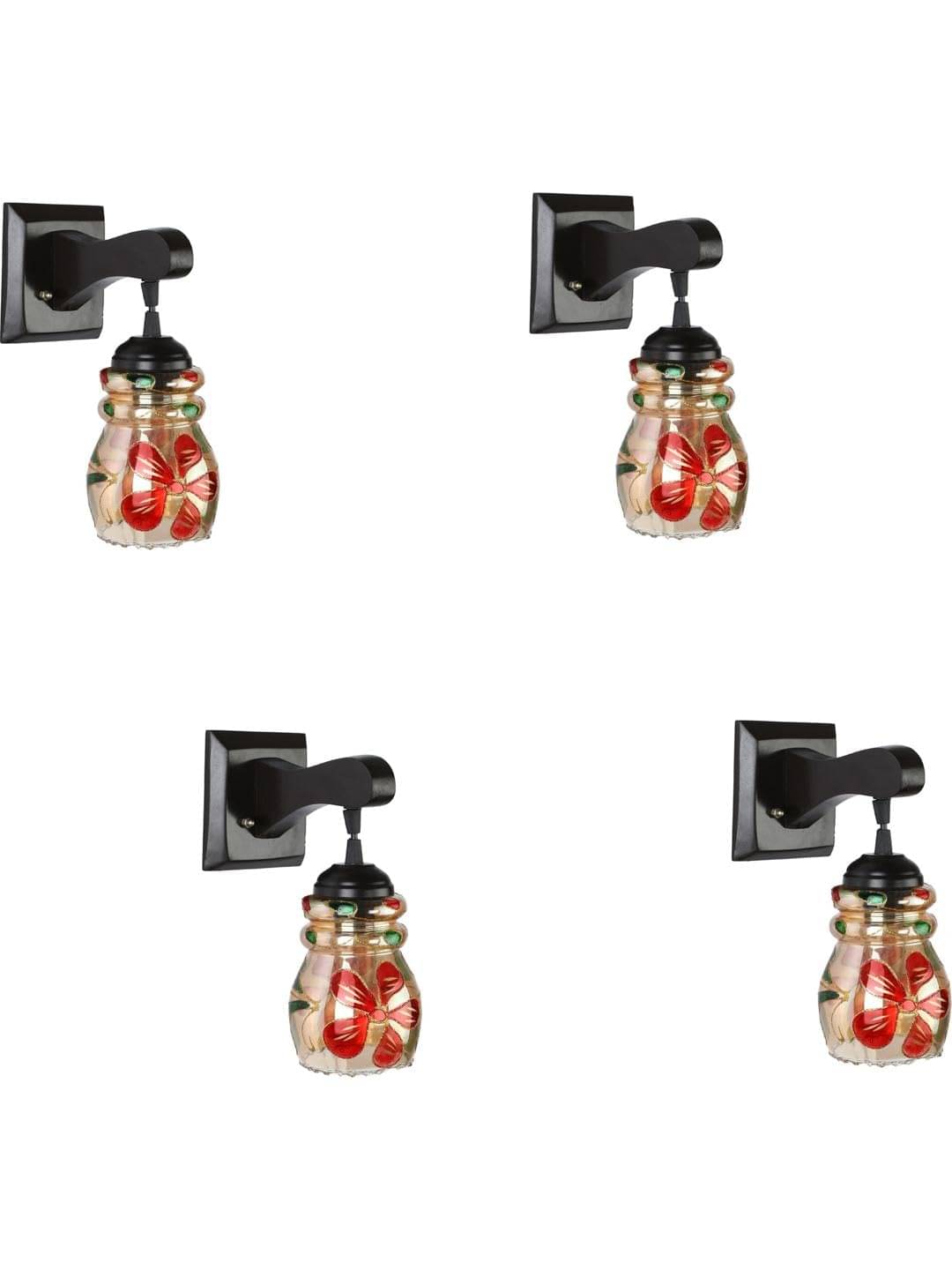     			AFAST Multicolor Swing Arm Wall Light ( Pack of 4 )