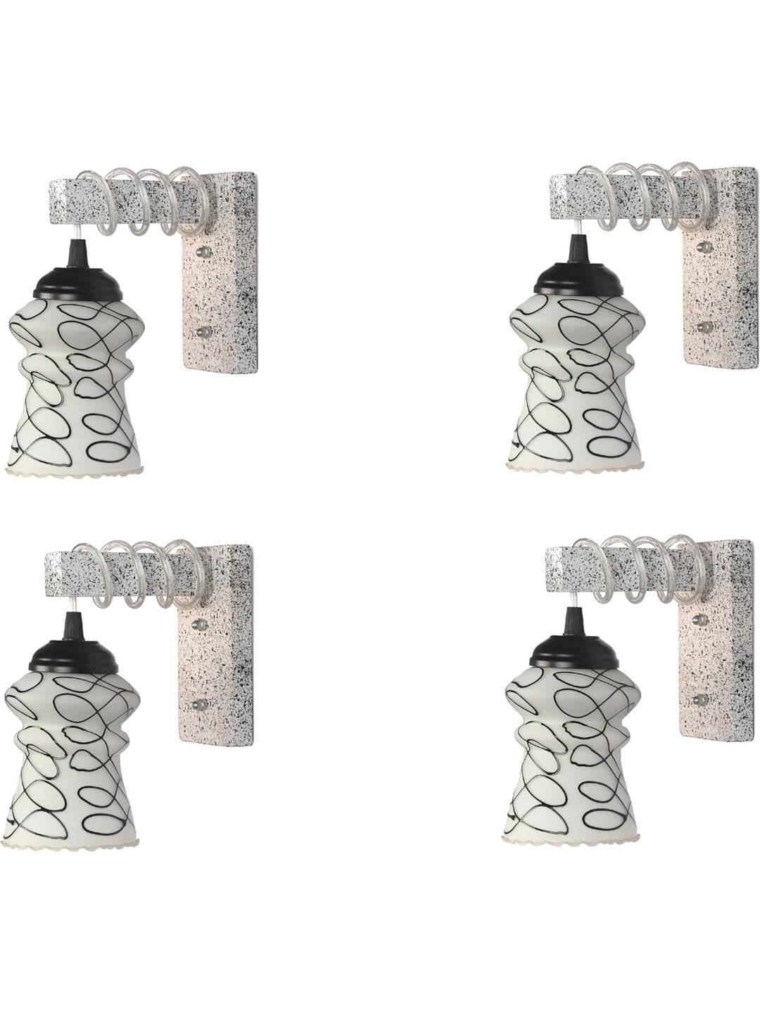     			AFAST Multicolor Swing Arm Wall Light ( Pack of 4 )
