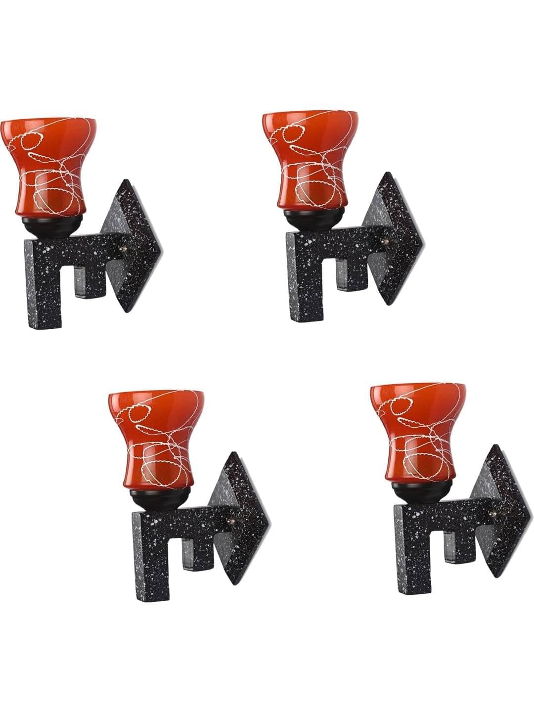     			AFAST Multicolor Up Light Wall Lamp ( Pack of 4 )