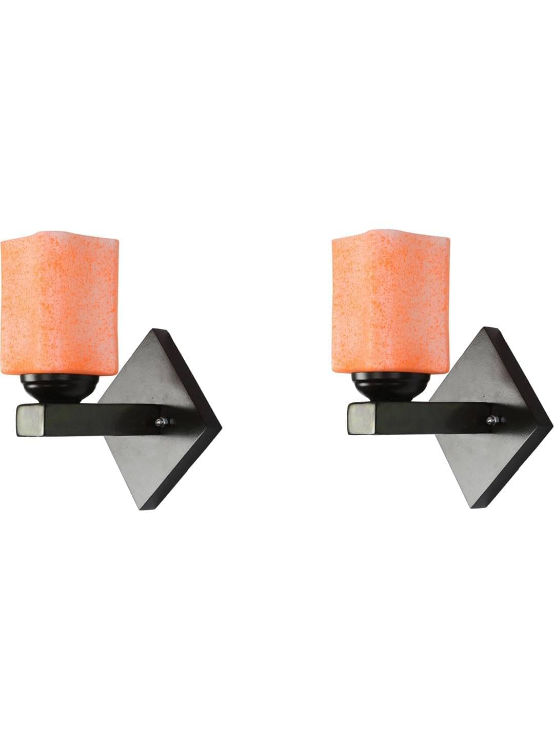     			AFAST Orange Up Light Wall Lamp ( Pack of 2 )