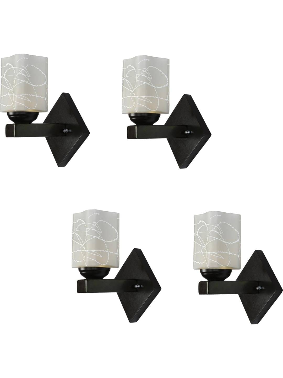 AFAST White Up Light Wall Lamp ( Pack of 4 ) AFAST White Up Light Wall Lamp ( Pack of 4 )