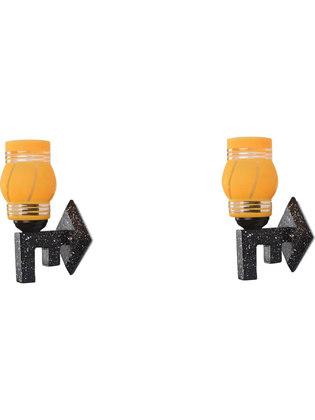     			AFAST Yellow Up Light Wall Lamp ( Pack of 2 )