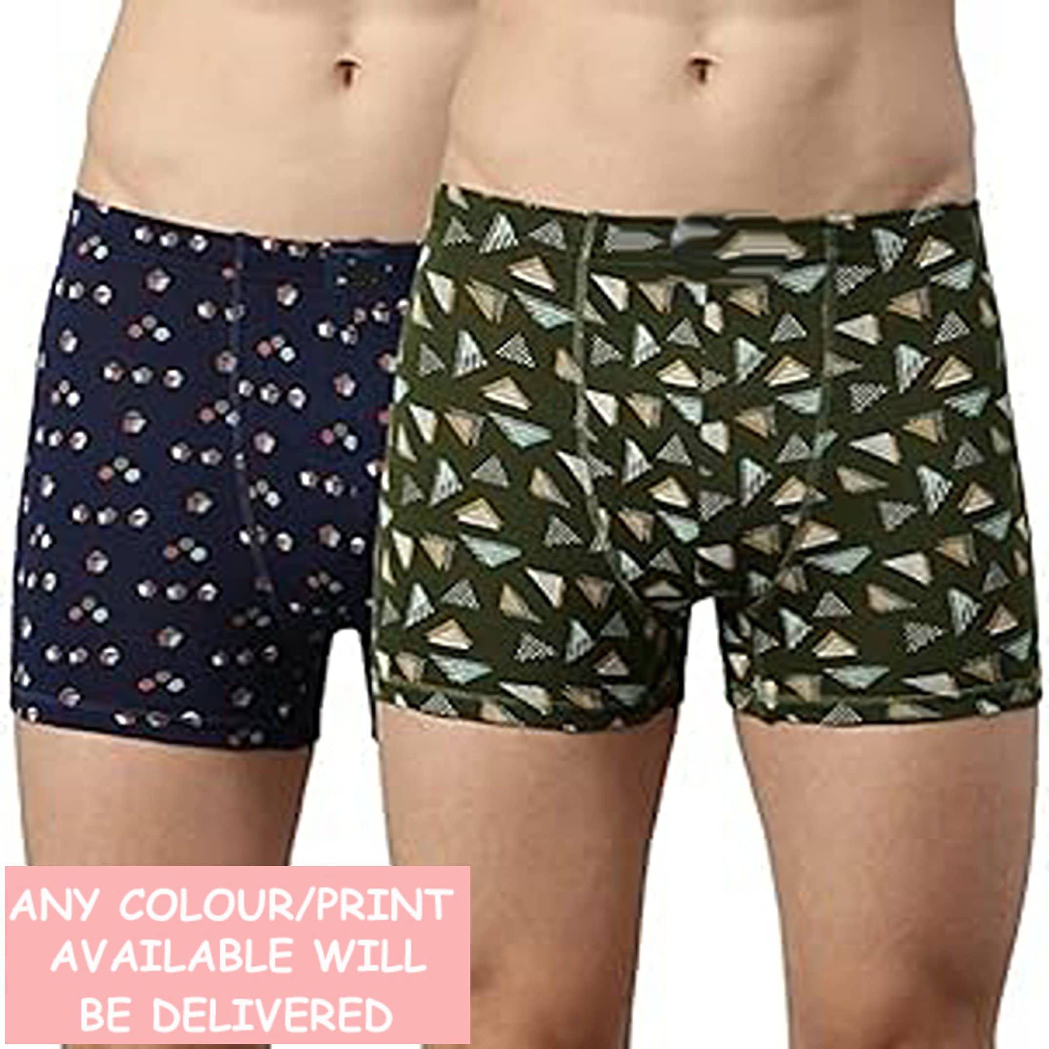 CAVENDRES Pack of 2 Cotton Blend Trunks For Men's ( Multicolor )
