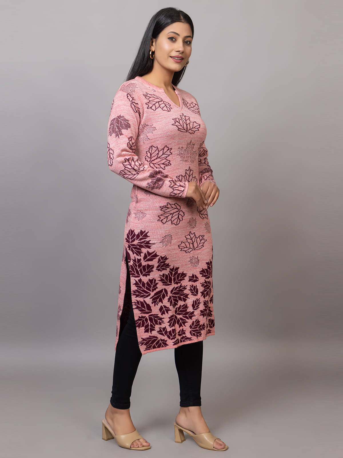 MISDYNAMIC Pack of 2 Viscose Blend Printed Straight Women's Kurti - ( Pink ) MISDYNAMIC Pack of 2 Viscose Blend Printed Straight Women's Kurti - ( Pink )