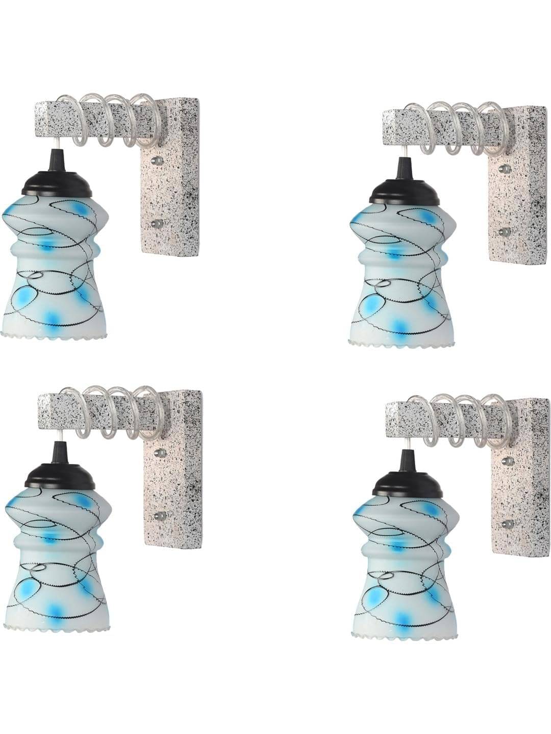 AFAST Multicolor Swing Arm Wall Light ( Pack of 4 ) AFAST Multicolor Swing Arm Wall Light ( Pack of 4 )