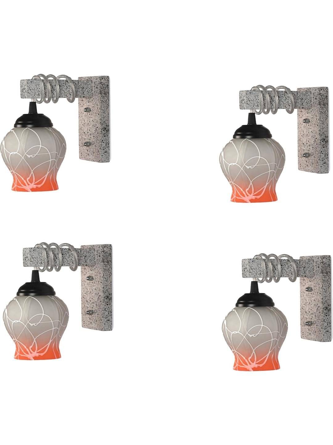     			AFAST Multicolor Swing Arm Wall Light ( Pack of 4 )