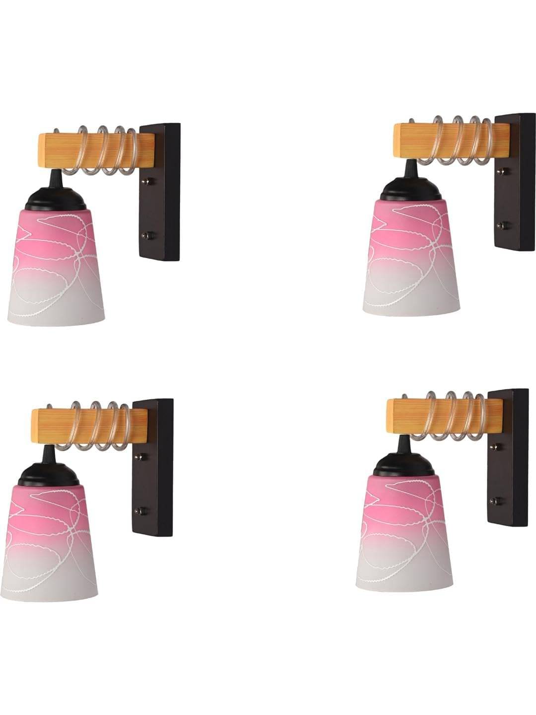 AFAST Multicolor Swing Arm Wall Light ( Pack of 4 ) AFAST Multicolor Swing Arm Wall Light ( Pack of 4 )