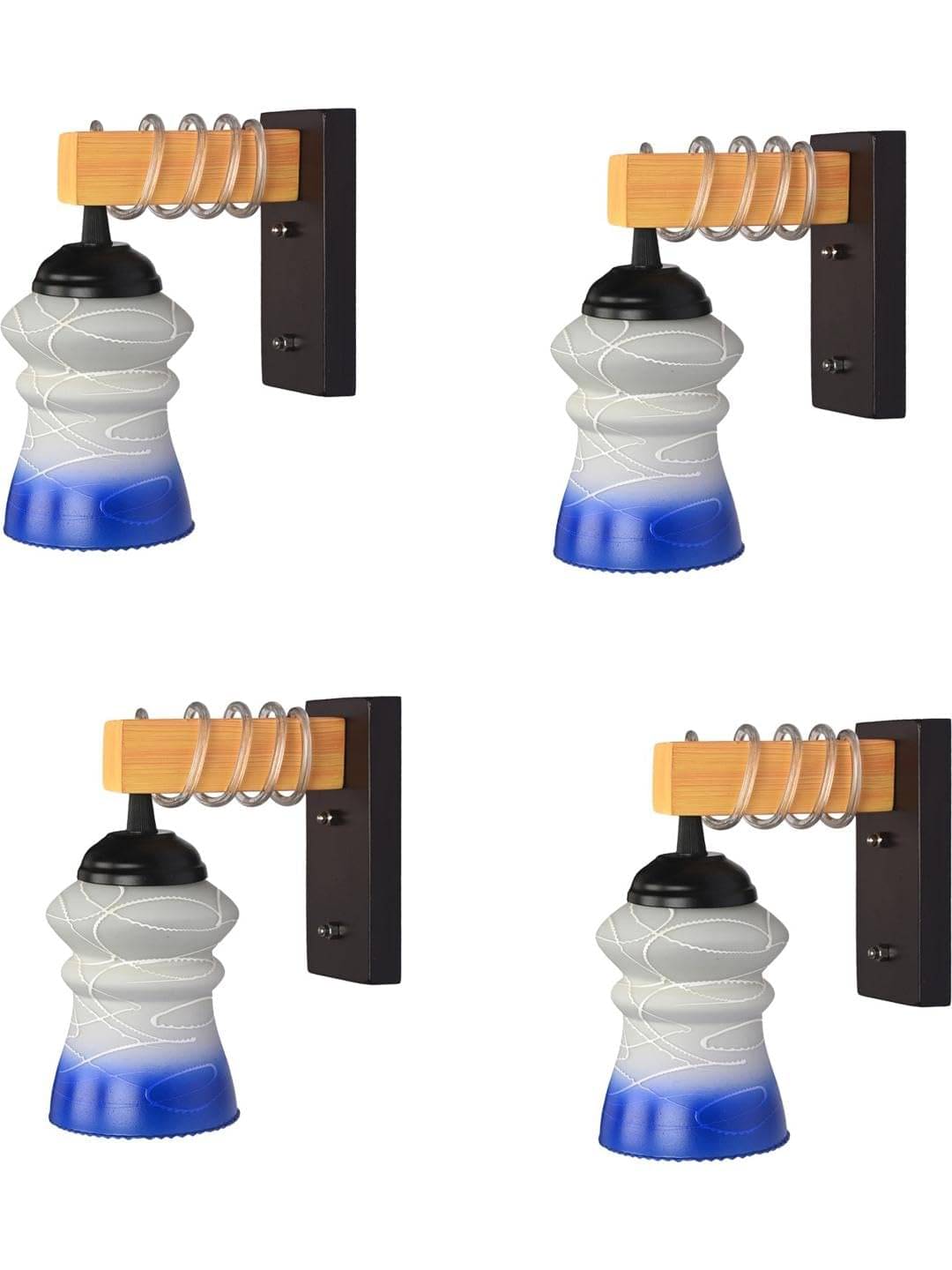     			AFAST Multicolor Swing Arm Wall Light ( Pack of 4 )