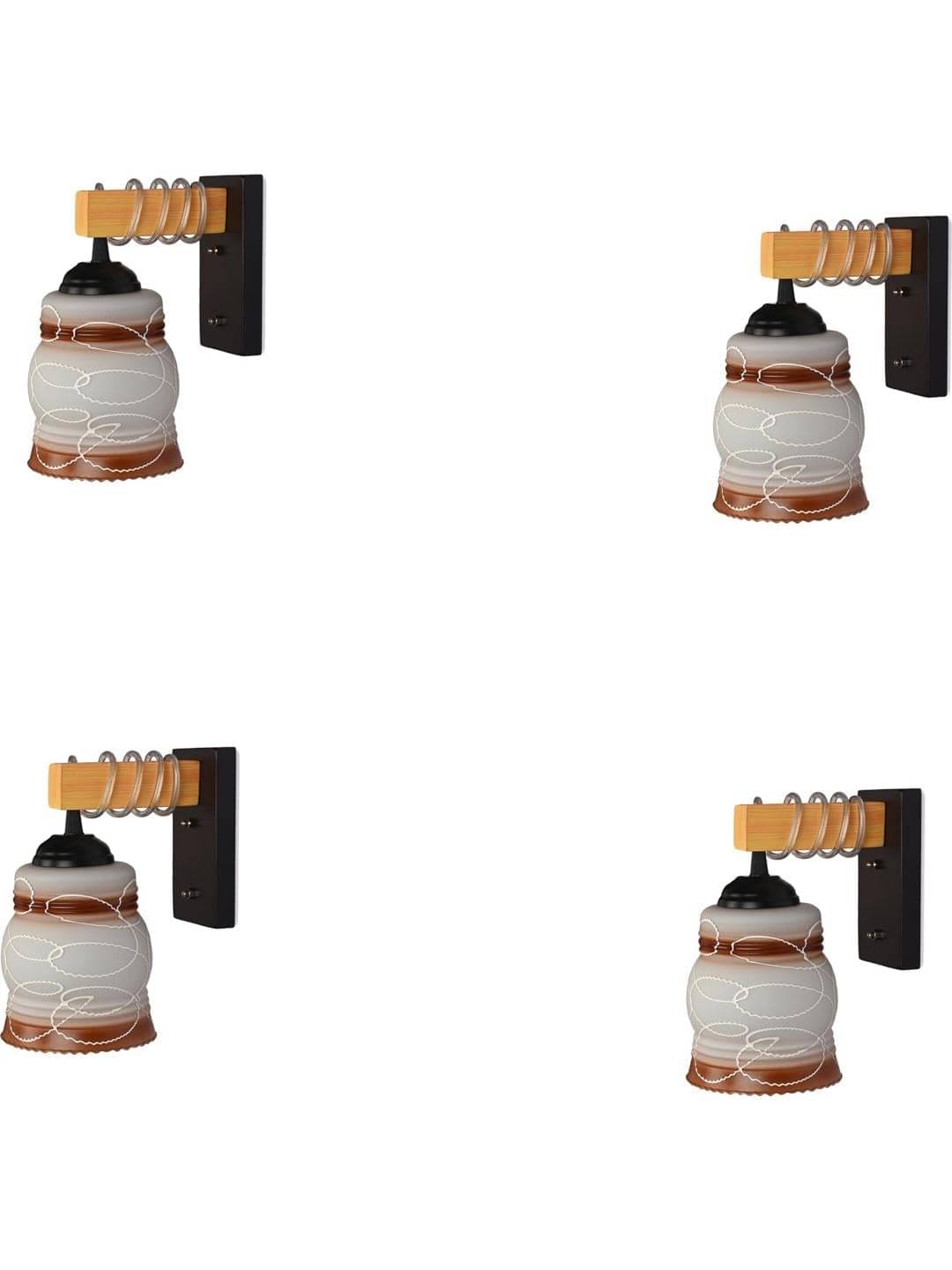 AFAST Multicolor Swing Arm Wall Light ( Pack of 4 ) AFAST Multicolor Swing Arm Wall Light ( Pack of 4 )