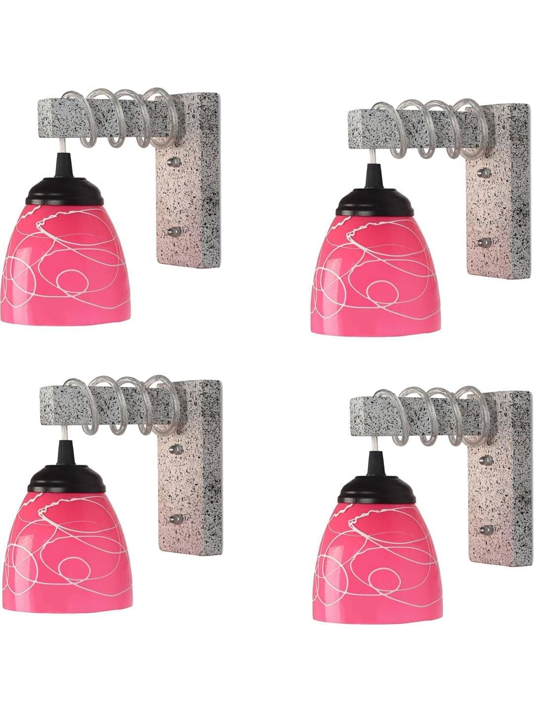     			AFAST Multicolor Swing Arm Wall Light ( Pack of 4 )