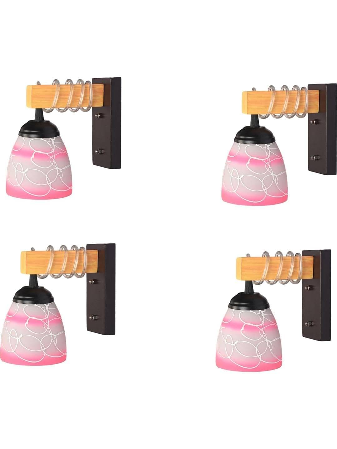 AFAST Multicolor Swing Arm Wall Light ( Pack of 4 ) AFAST Multicolor Swing Arm Wall Light ( Pack of 4 )