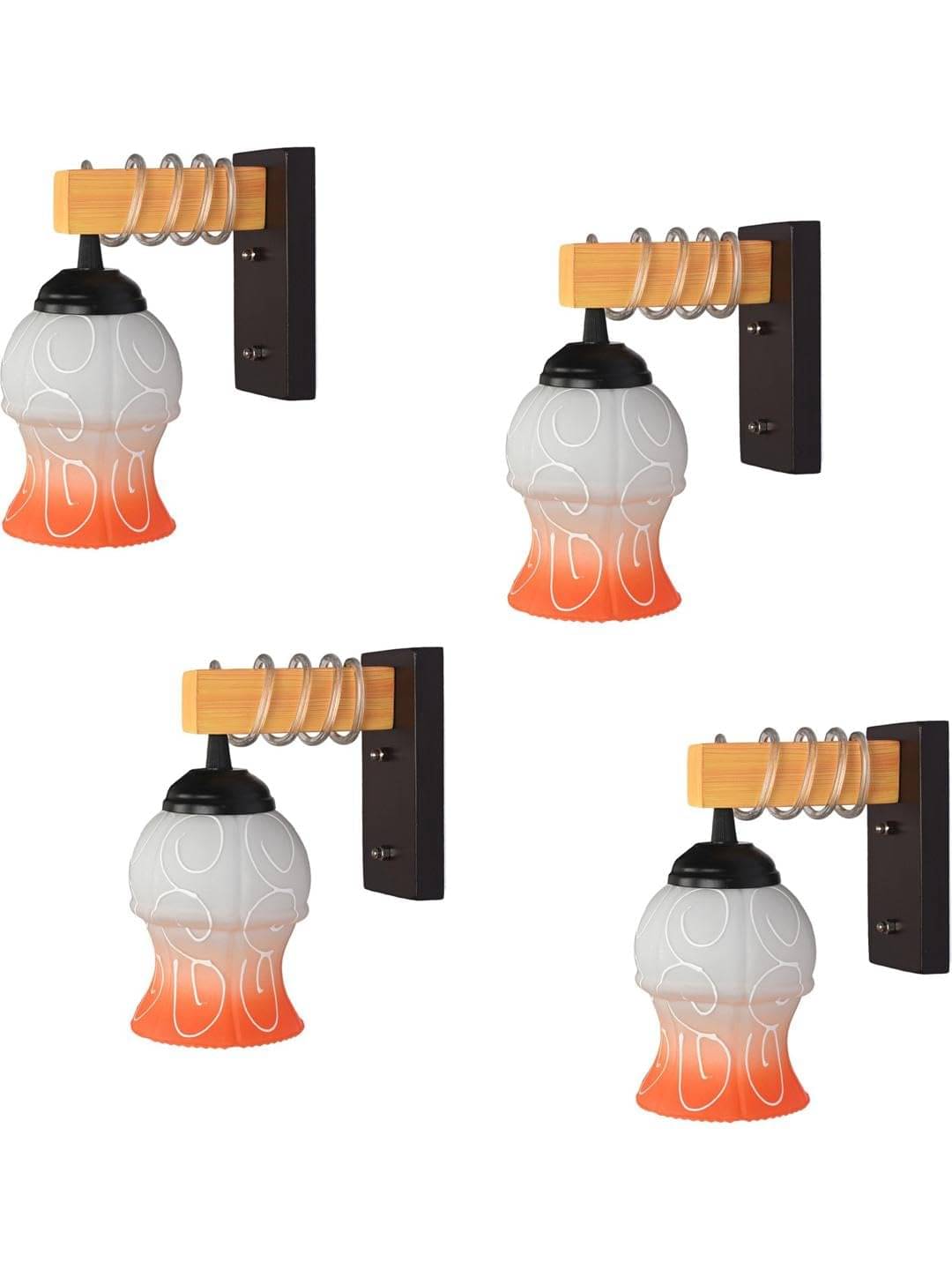 AFAST Multicolor Swing Arm Wall Light ( Pack of 4 ) AFAST Multicolor Swing Arm Wall Light ( Pack of 4 )