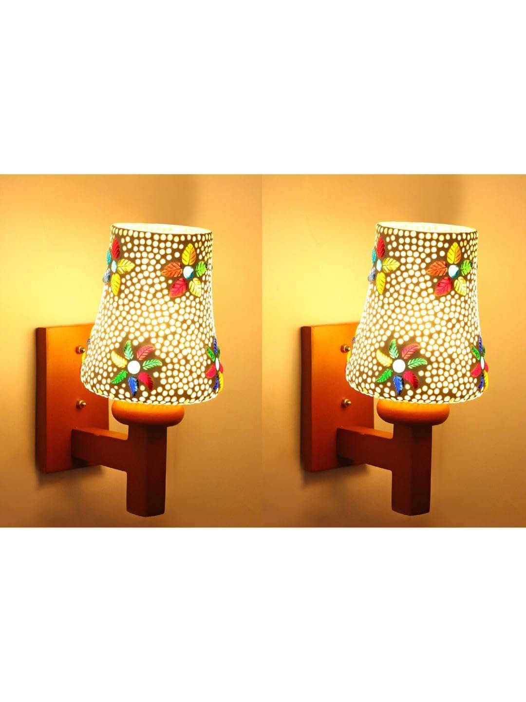 AFAST Multicolor Swing Arm Wall Light ( Pack of 2 ) AFAST Multicolor Swing Arm Wall Light ( Pack of 2 )