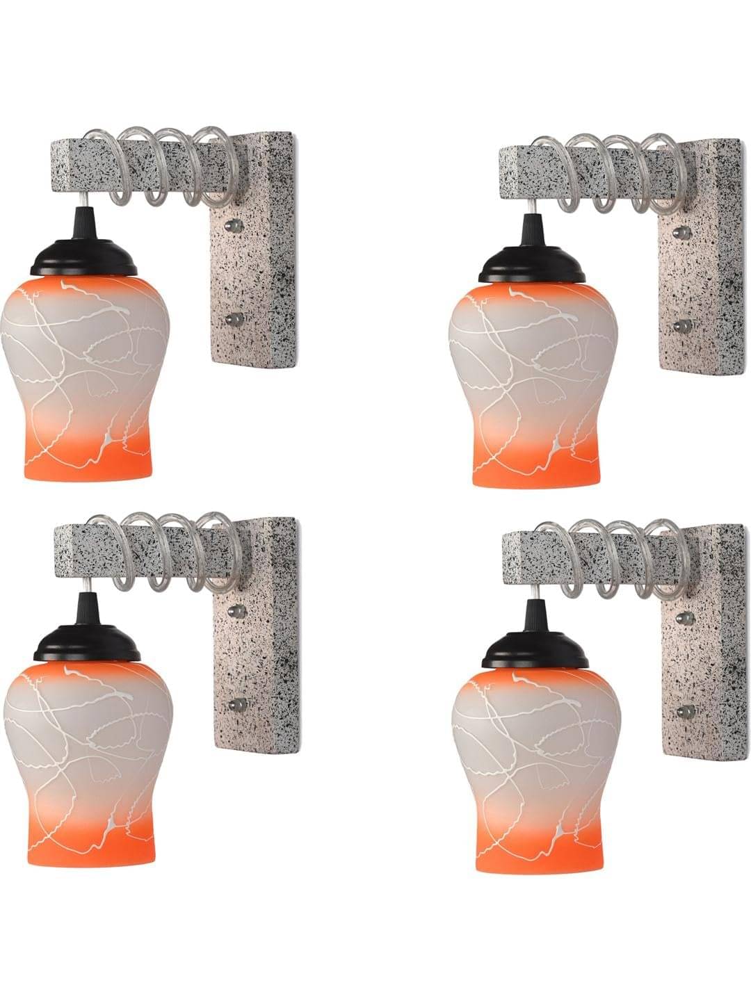     			AFAST Multicolor Swing Arm Wall Light ( Pack of 4 )
