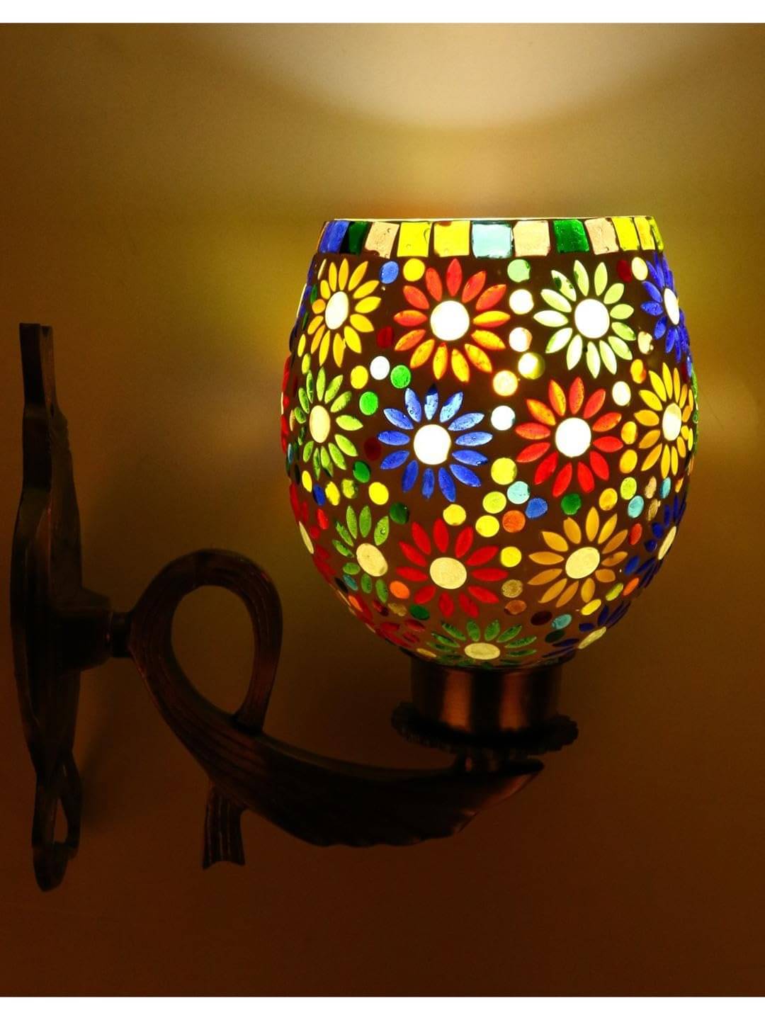     			AFAST Multicolor Swing Arm Wall Light ( Pack of 1 )