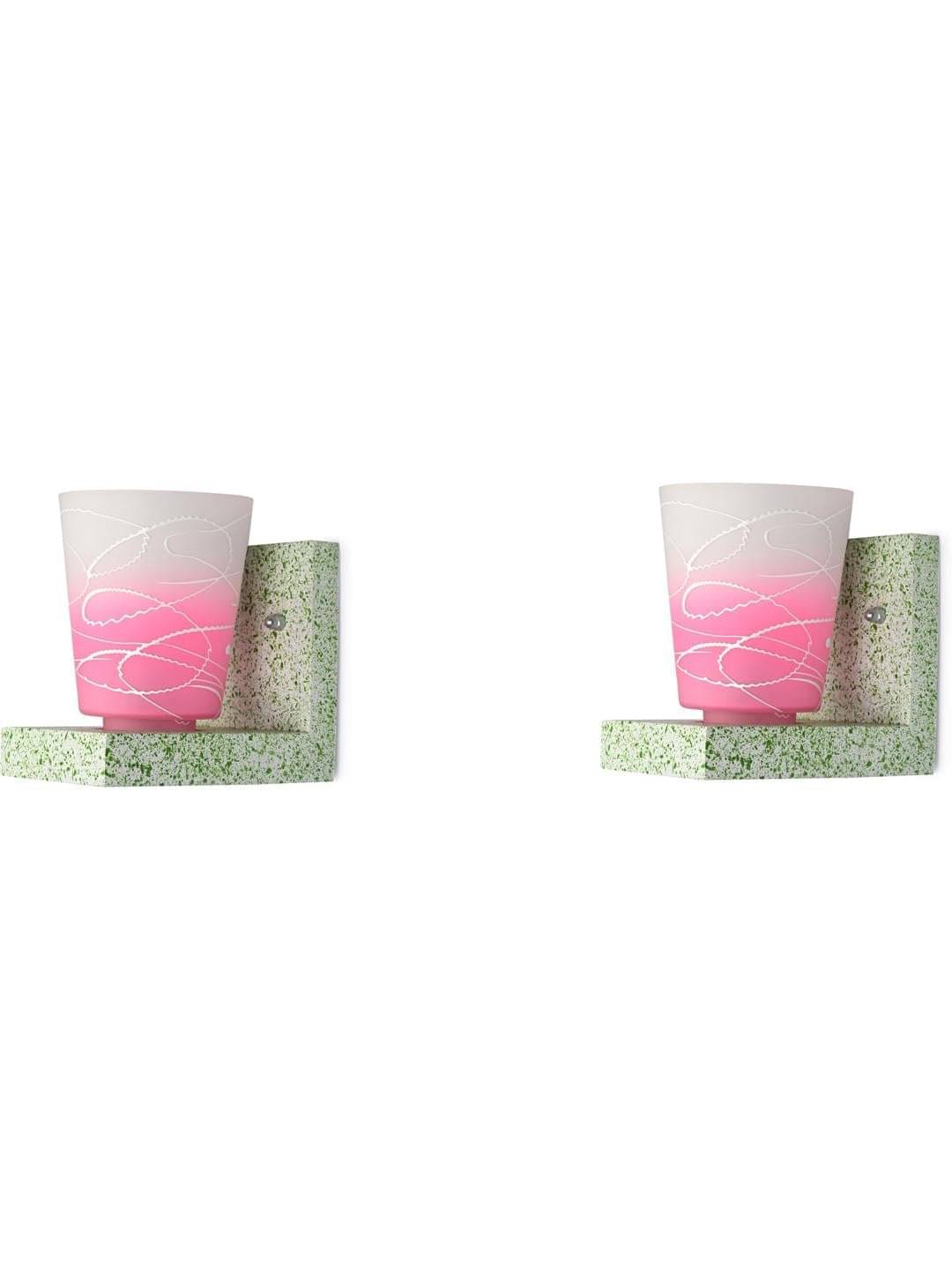     			AFAST Multicolor Wallchiere ( Pack of 2 )