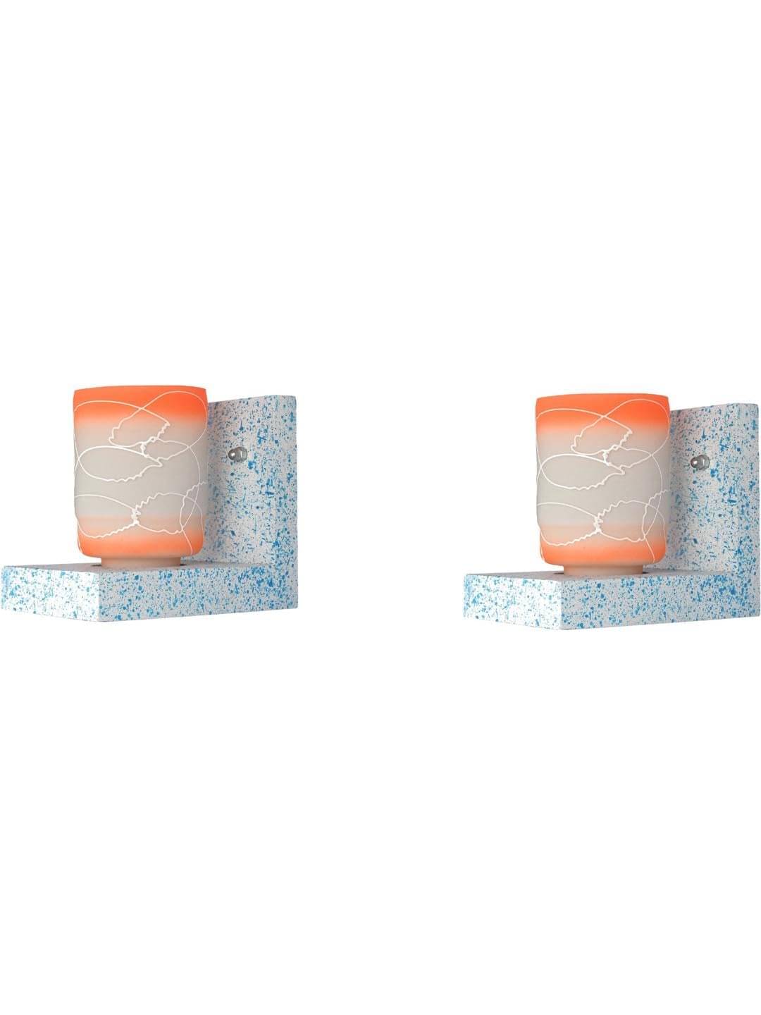    			AFAST Multicolor Wallchiere ( Pack of 2 )