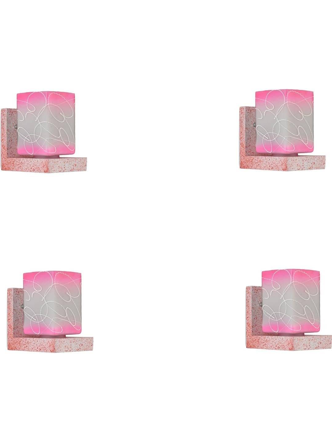    			AFAST Multicolor Wallchiere ( Pack of 4 )