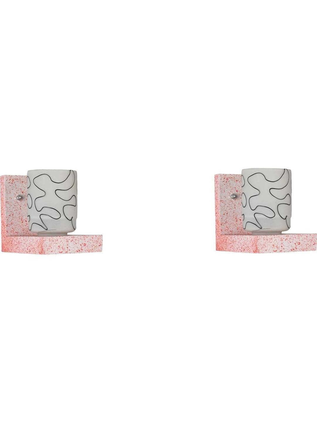 AFAST Multicolor Wallchiere ( Pack of 2 ) AFAST Multicolor Wallchiere ( Pack of 2 )