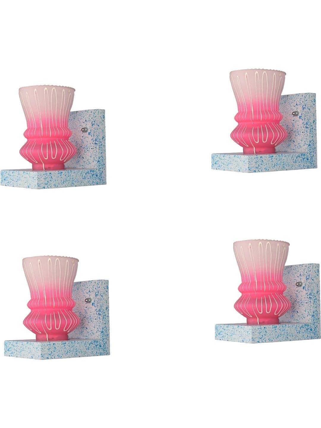     			AFAST Multicolor Wallchiere ( Pack of 4 )