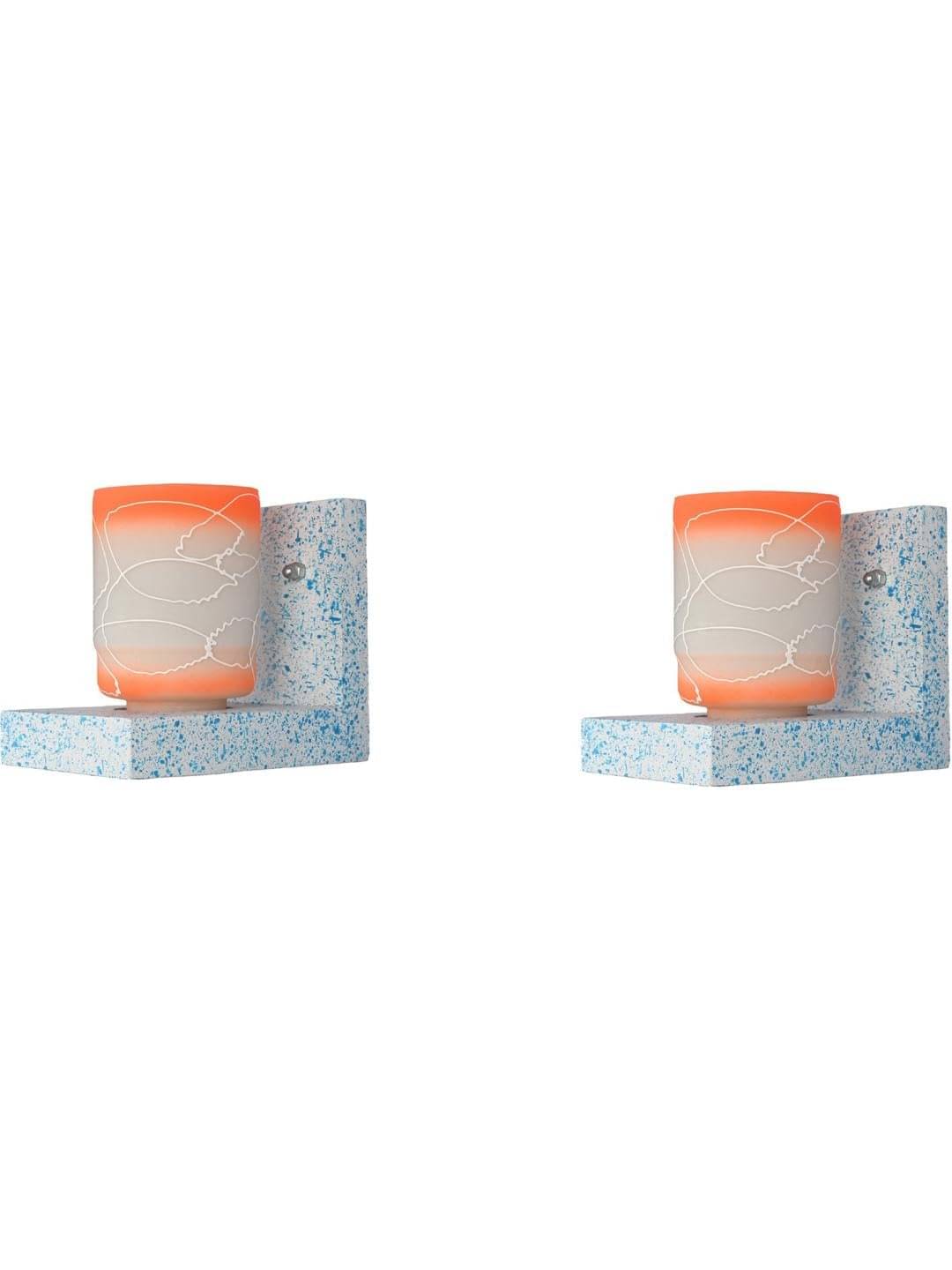 AFAST Multicolor Wallchiere ( Pack of 2 ) AFAST Multicolor Wallchiere ( Pack of 2 )