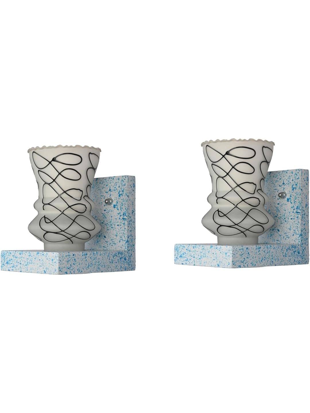     			AFAST Multicolor Wallchiere ( Pack of 2 )