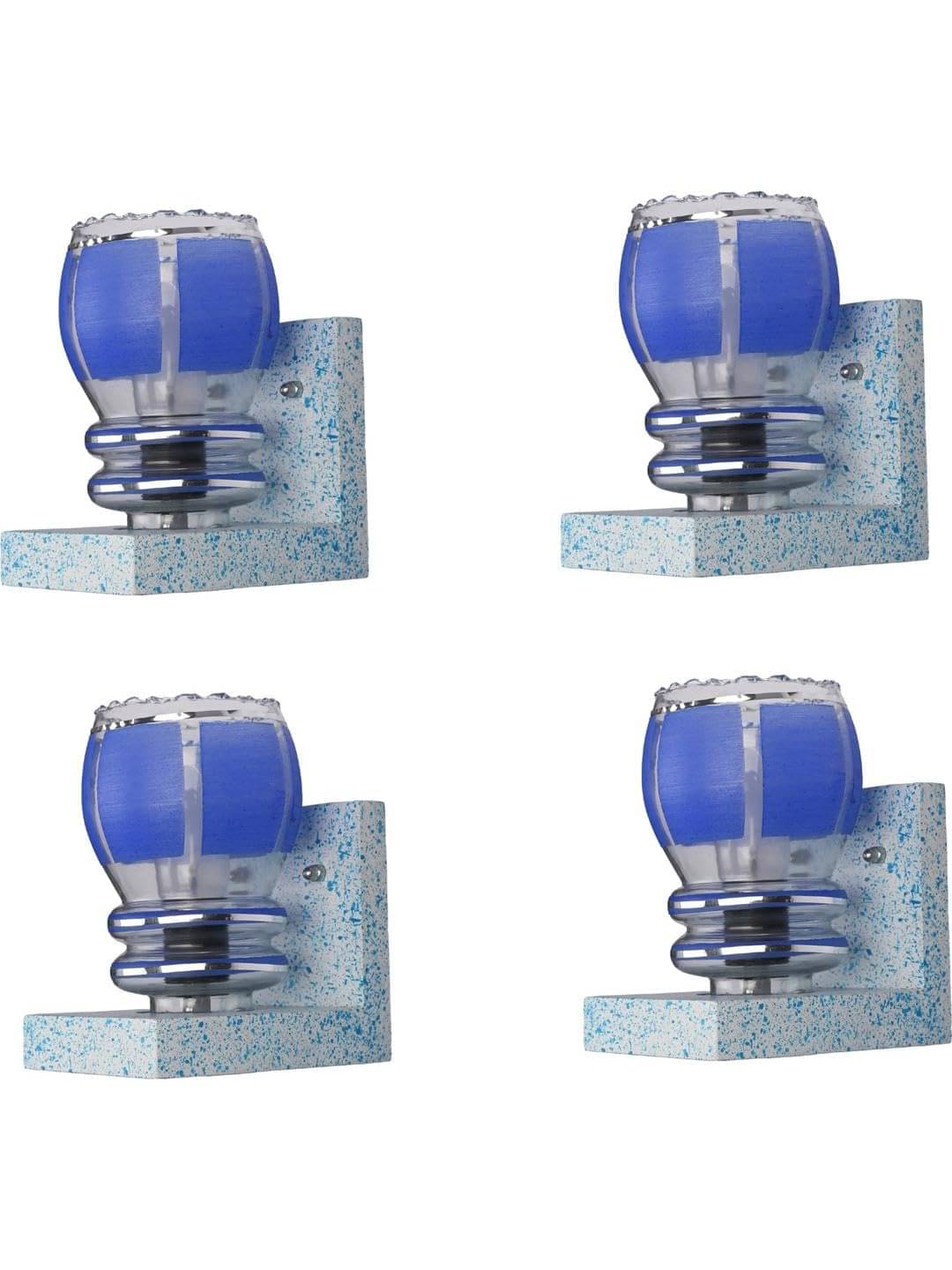     			AFAST Multicolor Wallchiere ( Pack of 4 )