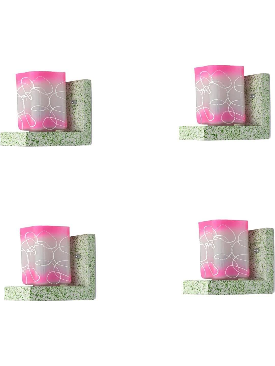     			AFAST Multicolor Wallchiere ( Pack of 4 )