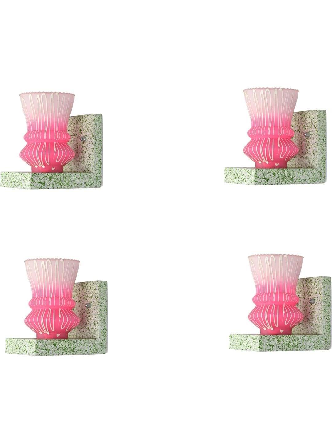     			AFAST Multicolor Wallchiere ( Pack of 4 )