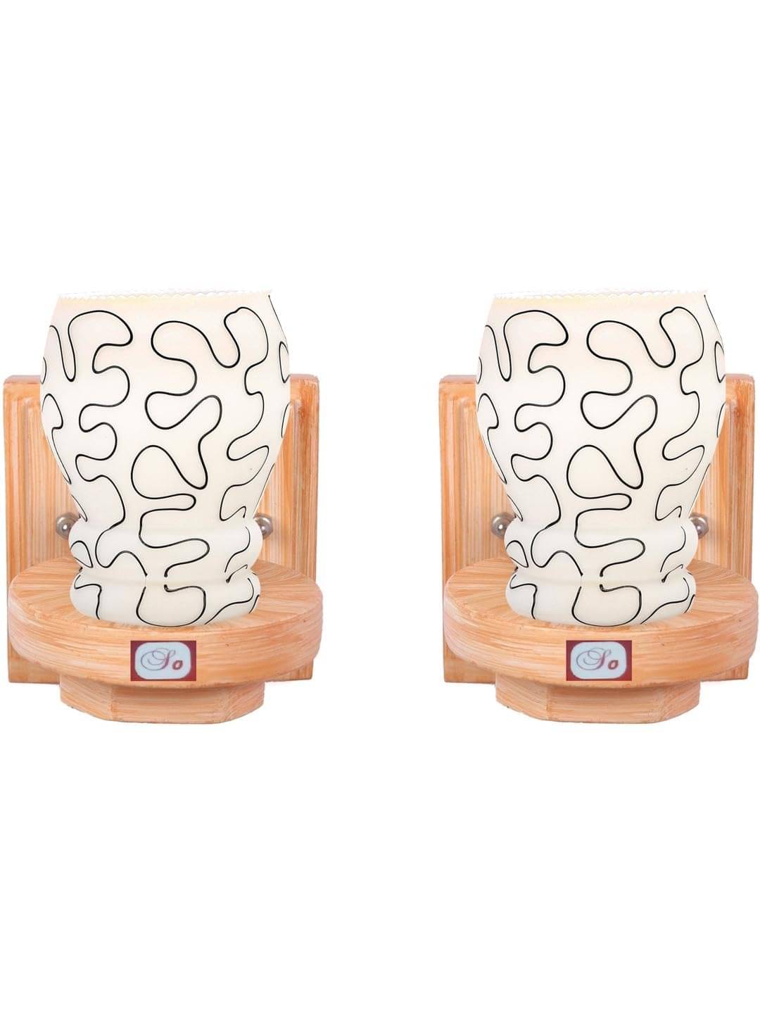     			AFAST Multicolor Wallchiere ( Pack of 2 )