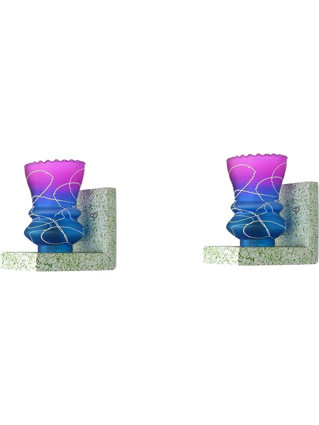AFAST Multicolor Wallchiere ( Pack of 2 ) AFAST Multicolor Wallchiere ( Pack of 2 )