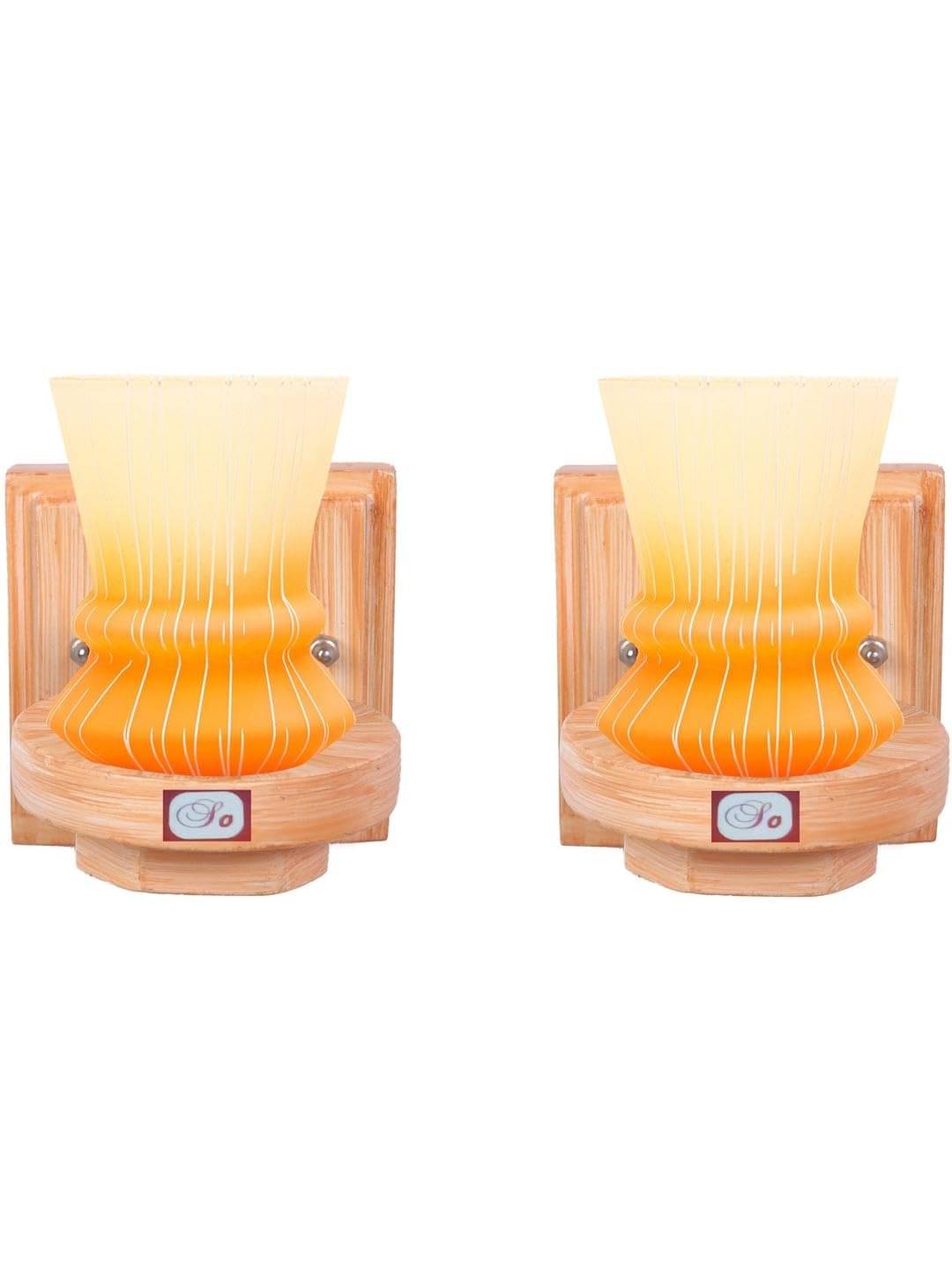 AFAST Multicolor Wallchiere ( Pack of 2 ) AFAST Multicolor Wallchiere ( Pack of 2 )