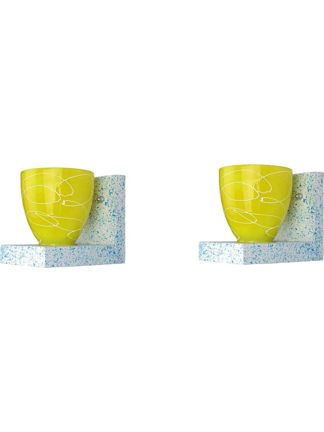 AFAST Multicolor Wallchiere ( Pack of 2 ) AFAST Multicolor Wallchiere ( Pack of 2 )