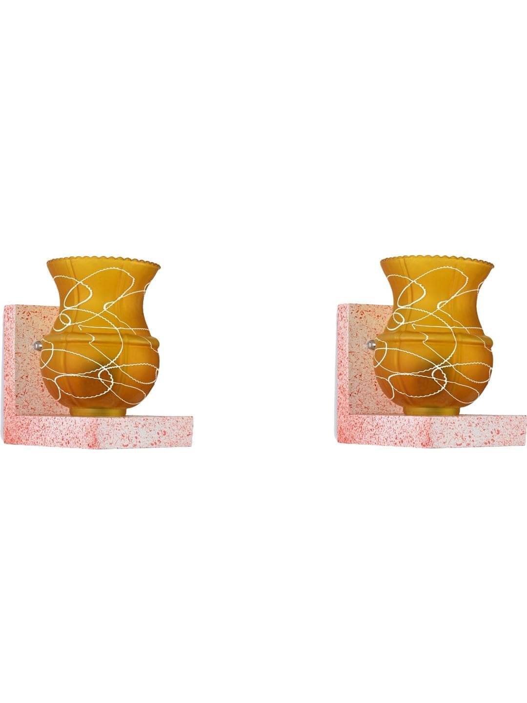 AFAST Multicolor Wallchiere ( Pack of 2 ) AFAST Multicolor Wallchiere ( Pack of 2 )