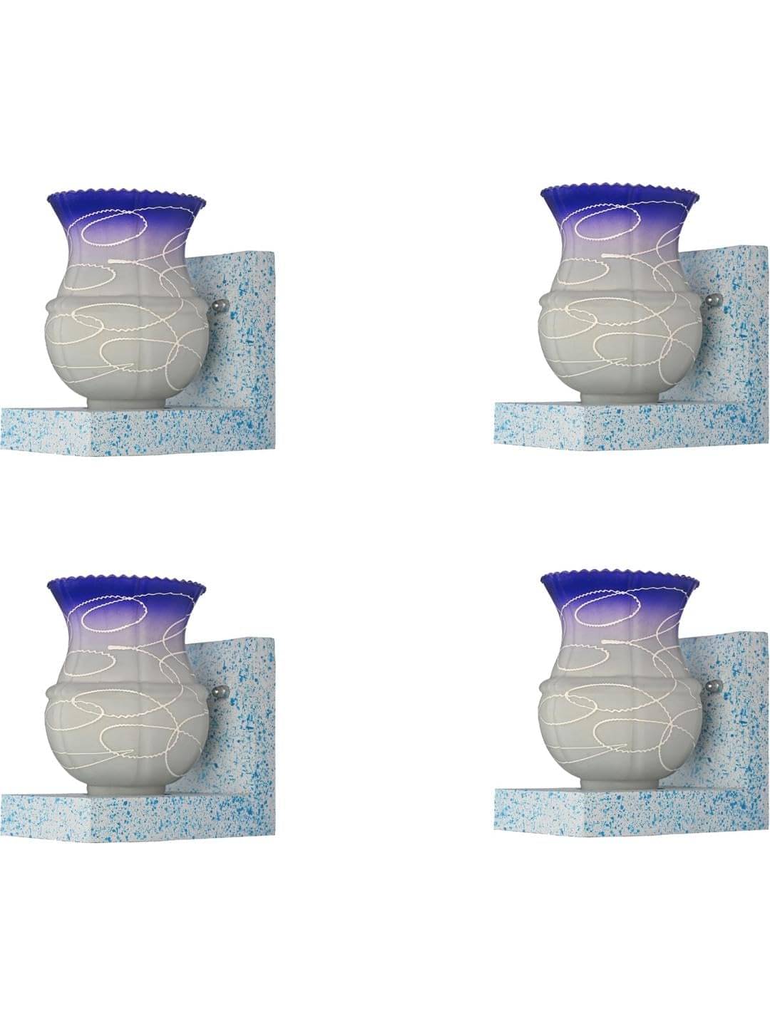AFAST Multicolor Wallchiere ( Pack of 4 ) AFAST Multicolor Wallchiere ( Pack of 4 )