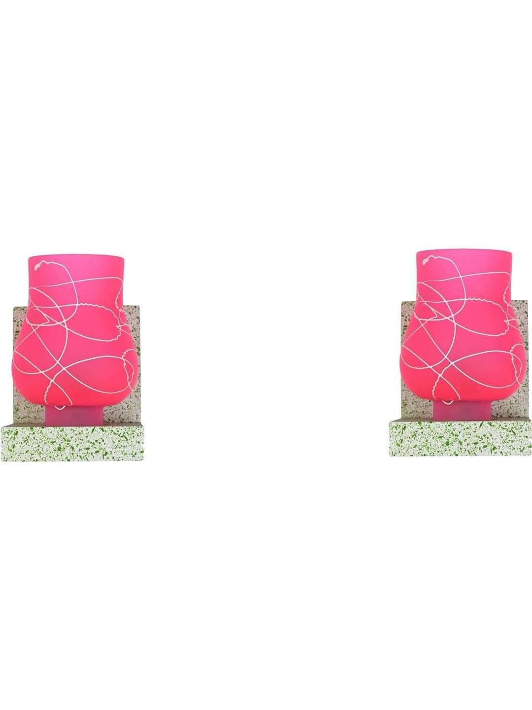 AFAST Multicolor Wallchiere ( Pack of 2 ) AFAST Multicolor Wallchiere ( Pack of 2 )