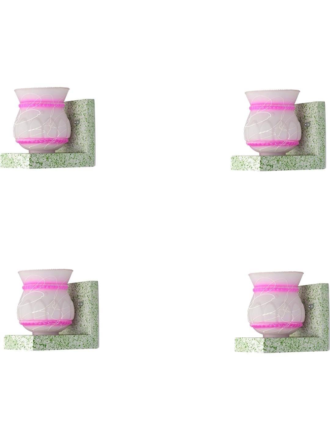     			AFAST Multicolor Wallchiere ( Pack of 4 )