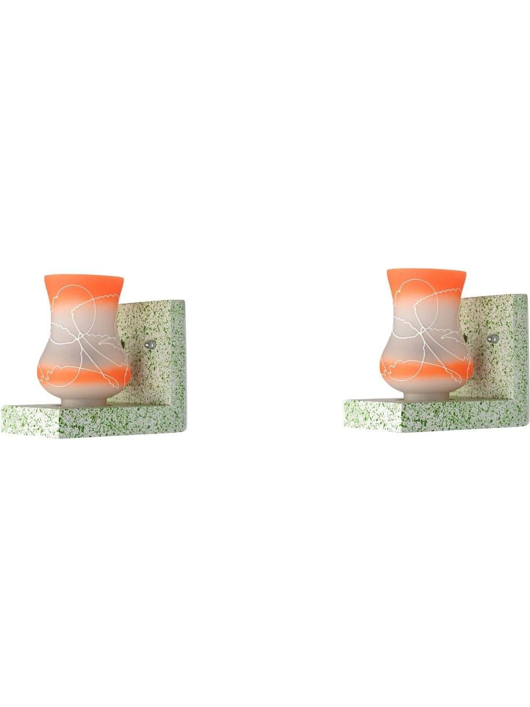 AFAST Multicolor Wallchiere ( Pack of 2 ) AFAST Multicolor Wallchiere ( Pack of 2 )