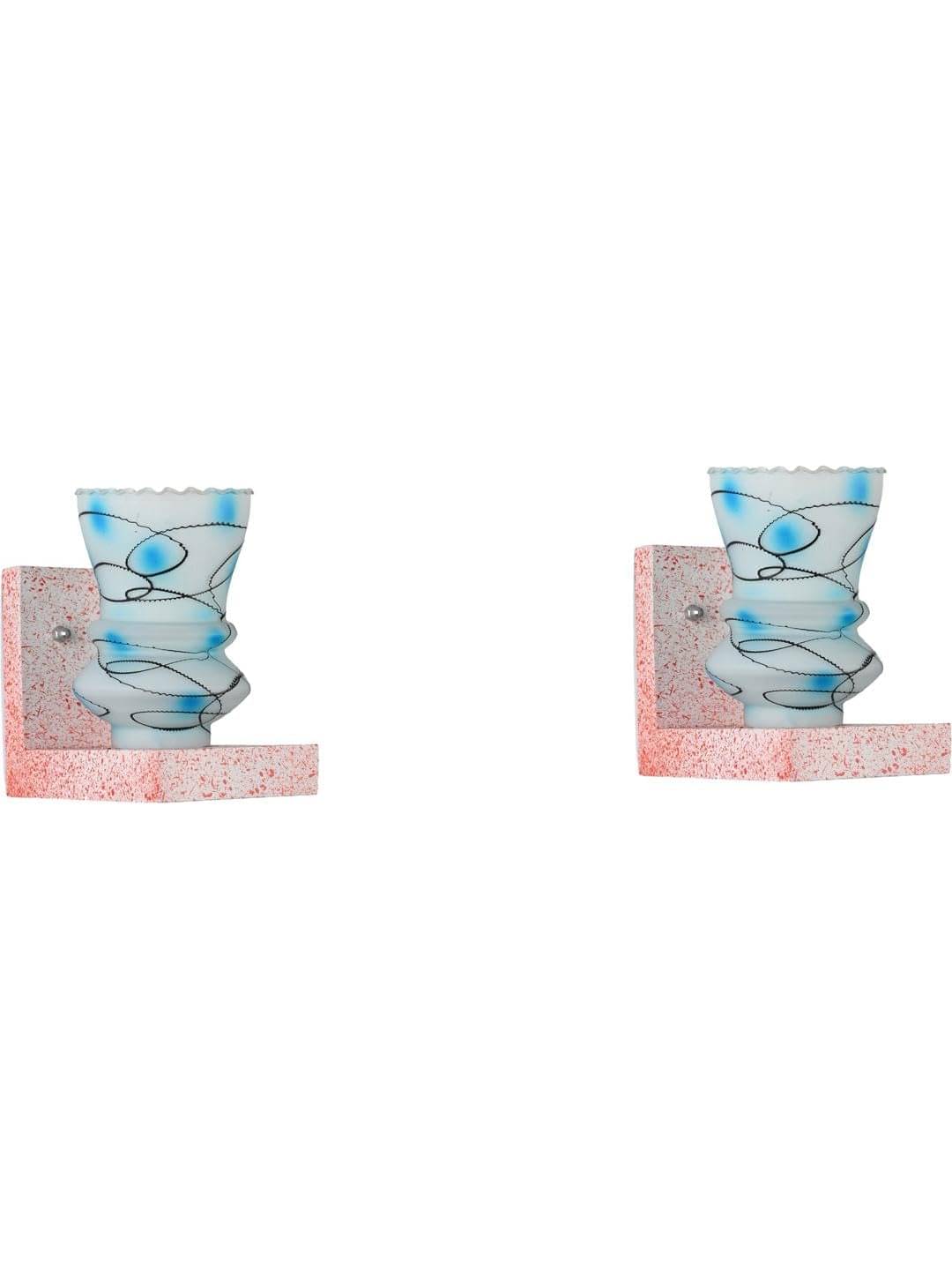     			AFAST Multicolor Wallchiere ( Pack of 2 )