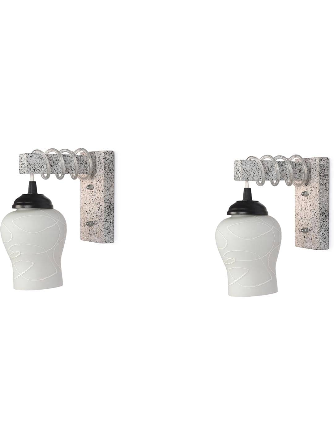     			AFAST White Swing Arm Wall Light ( Pack of 2 )