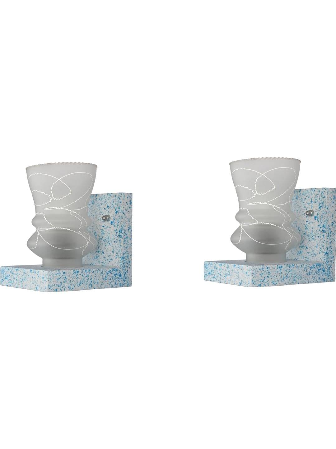 AFAST White Wallchiere ( Pack of 2 ) AFAST White Wallchiere ( Pack of 2 )