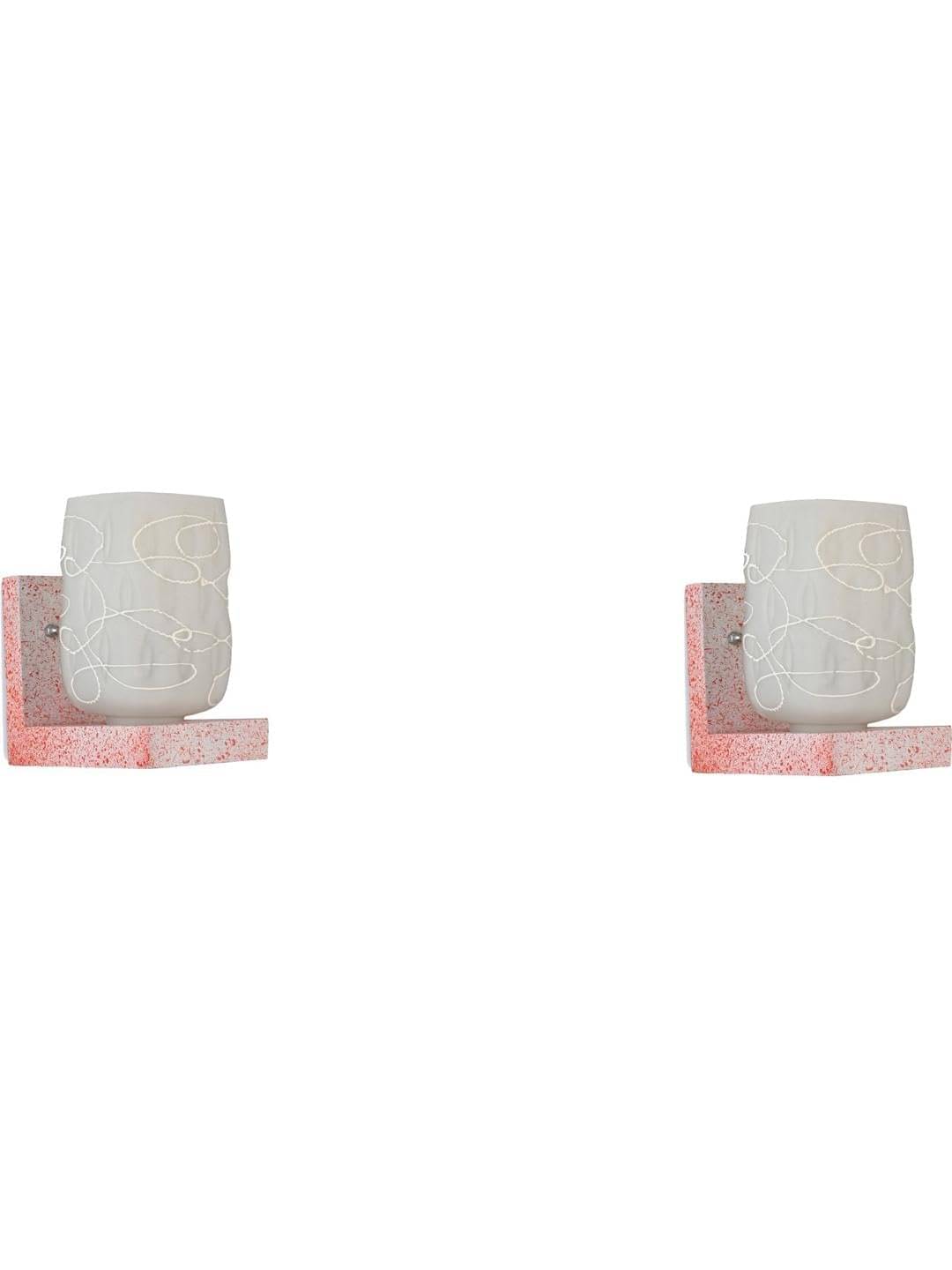 AFAST White Wallchiere ( Pack of 2 ) AFAST White Wallchiere ( Pack of 2 )