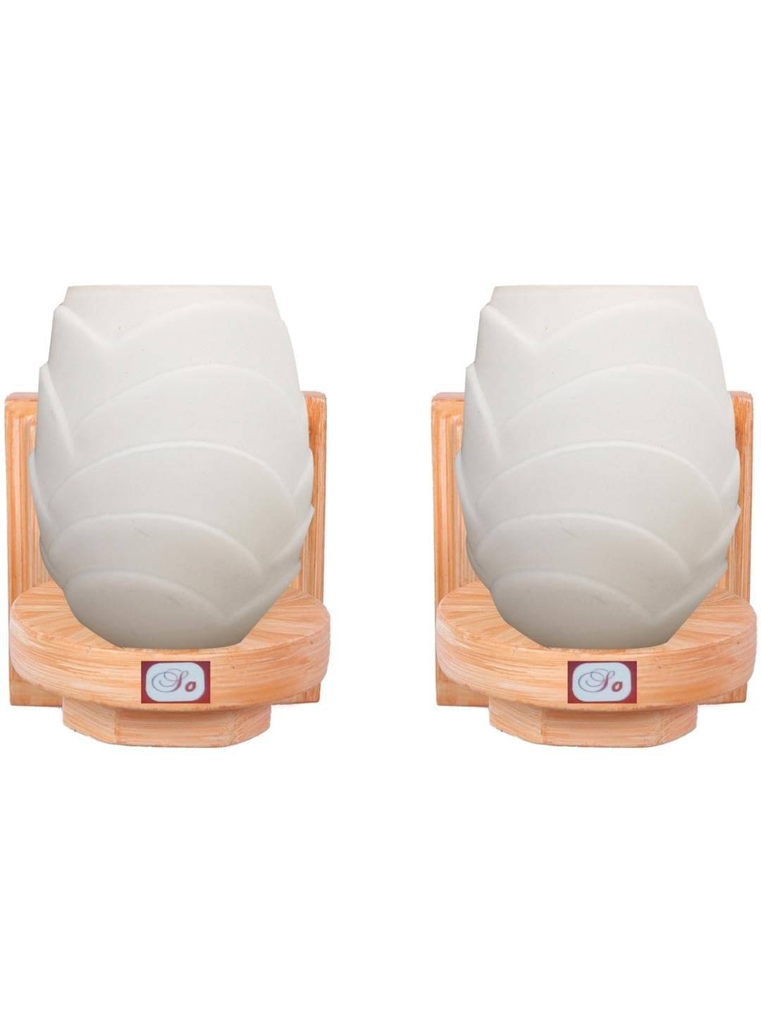 AFAST White Wallchiere ( Pack of 2 ) AFAST White Wallchiere ( Pack of 2 )